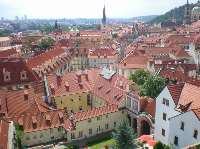 praga vista dall alto